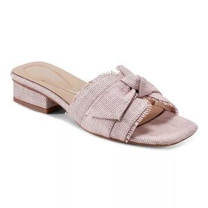 Easy Spirit Women's Knotted Woven Slide in Blush